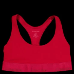 New Calvin Klein Unlined Bralette Juneberry Röd