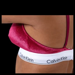 Hot Calvin Klein Unlined Triangle Red Röd