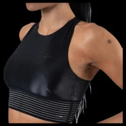 Craft UNMTD Cropped X-Singlet Black Svart Hot