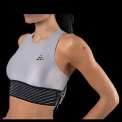 Online Craft UNMTD Cropped X-Singlet Grey Grå