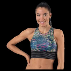 Craft UNMTD Cropped X-Singlet Patterned Mönstrad Best