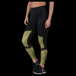 Discount Craft UNMTD High Waist Tights Black/Yellow Svart och Gul