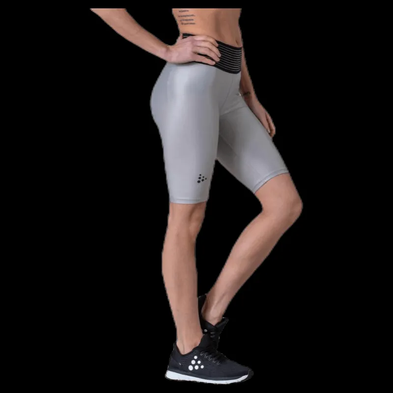 Craft UNMTD Shiny Short Tights Grey Grå Best