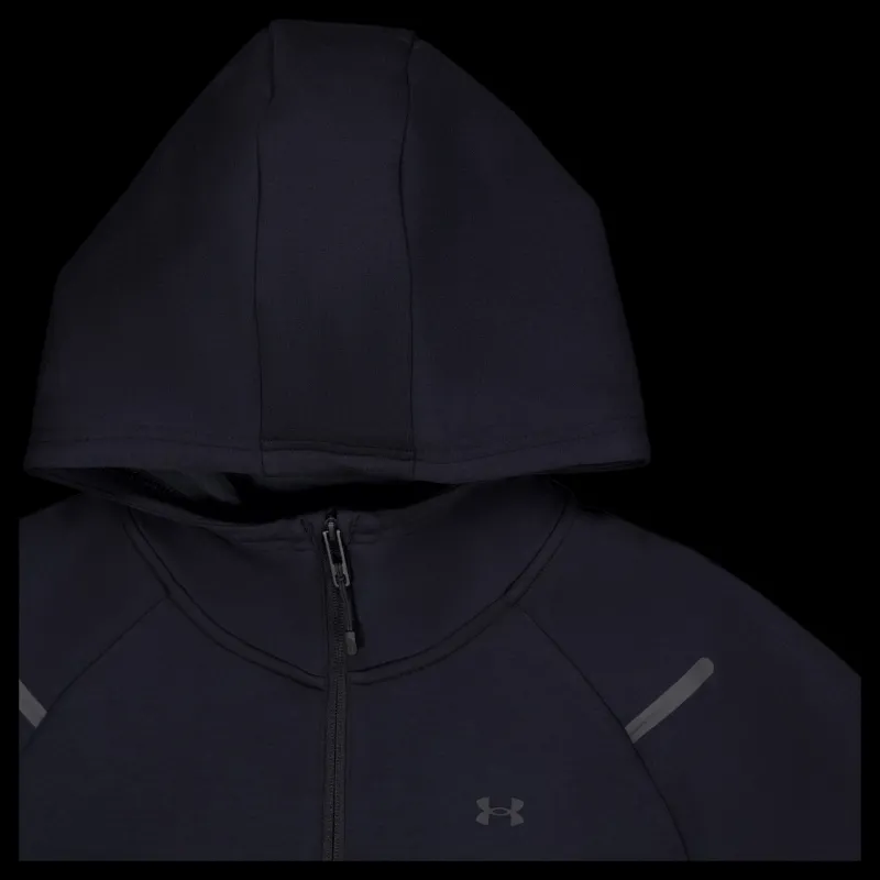 Under Armour Unstoppable Flc Fz Black Svart Clearance