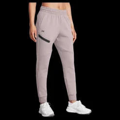 Discount Under Armour Unstoppable Flc Jogger Tetra Gray Beige