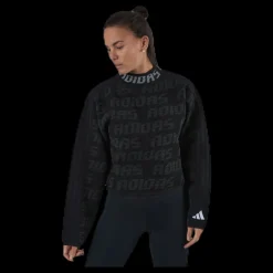Outlet adidas Ur Crew Knit Black Svart