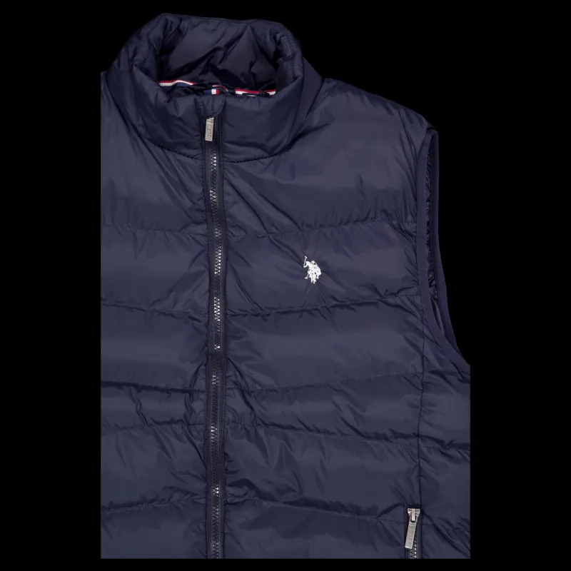 U.S. Polo Assn Uspa Vest Eugene Men Dark Sapphire Blå Sale