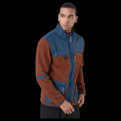 Online Bula Utility Fleece Jacket Walnut Brun