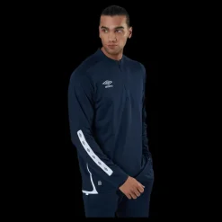 Discount Umbro UX Elite Halfzip Top Blue/White Blå och Vit