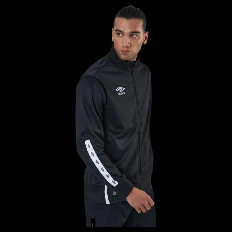 New Umbro UX Elite Track Jacket Black Svart