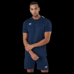 Outlet Umbro UX Elite Training Tee Blue/White Blå och Vit