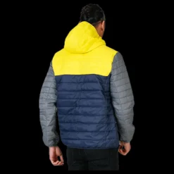 Outlet 2117 of Sweden Vallerås Jacket Blue/Grey/Yellow Blå, Grå och Gul