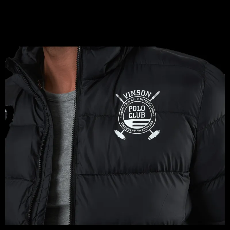 Vinson Polo Club Vance Jacket Black Svart
