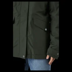 Didriksons Vanja Wns Jkt Green Grön Clearance