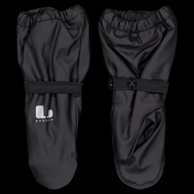 Hot Lindberg Varekil Rain Mitten, Fleece Black Svart