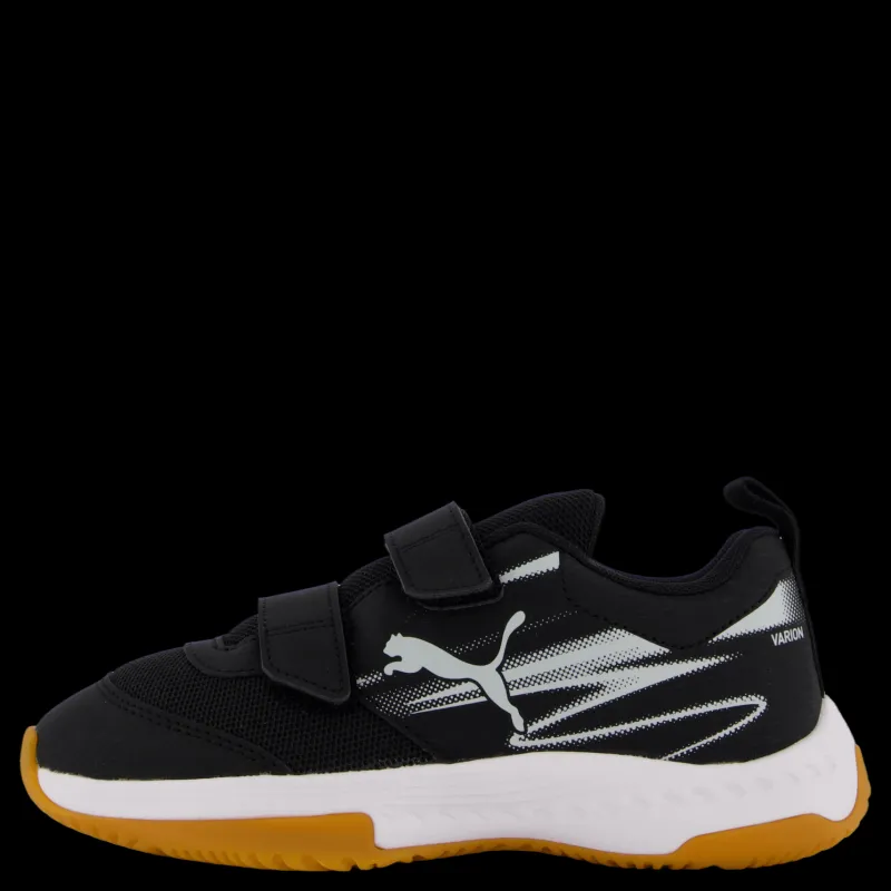 Puma Varion Ii V Jr Indoor Black-cool Light Gray-gum Flerfärgad Hot