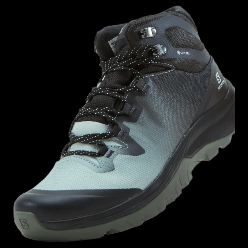 Salomon Vaya Mid GTX Green/Grey Grön och Grå Outlet