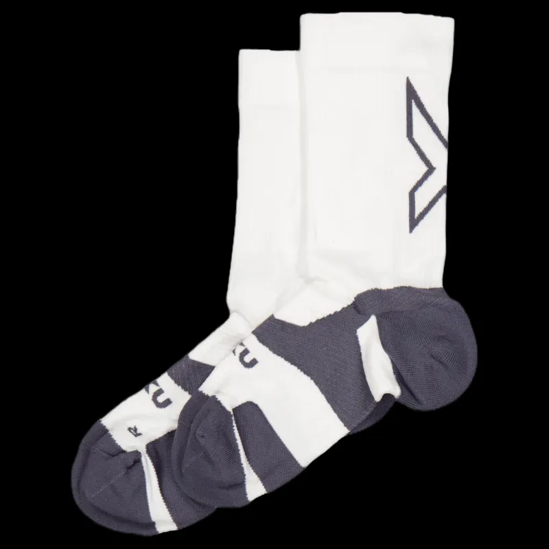 2XU Vectr Light Cushion Crew Sock White/grey Vit och Grå