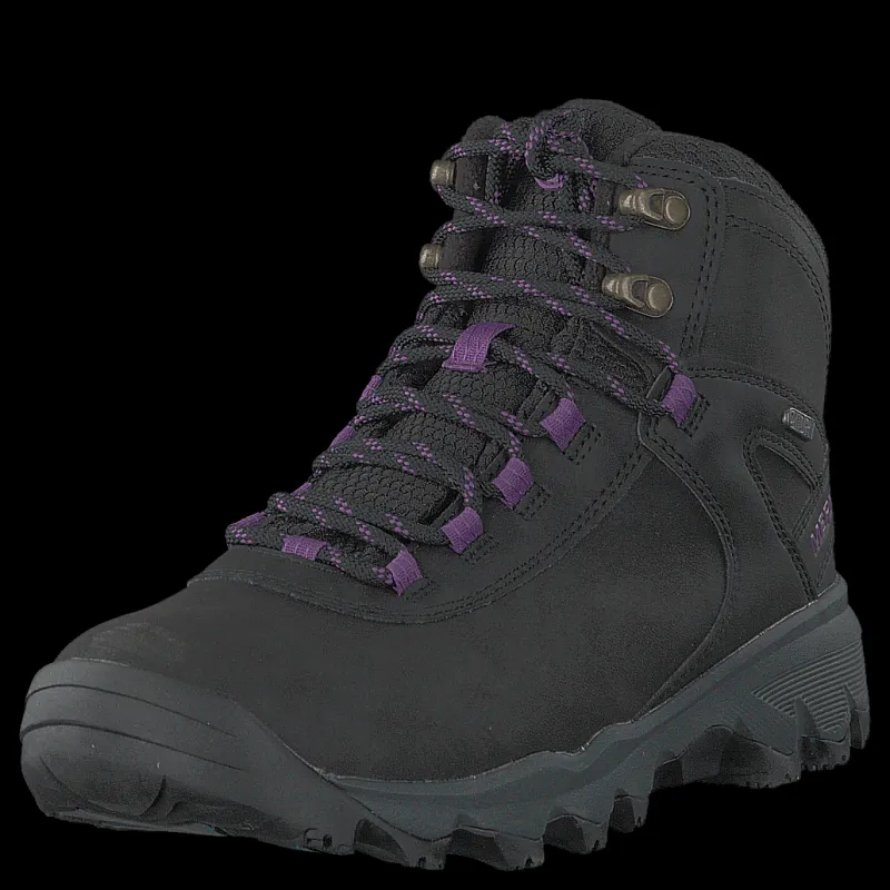 Merrell Vego Mid Leather North Wp Ice+ Black/gloxinia Svart Hot