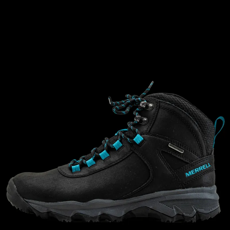 Merrell Vego Mid Leather WP Ice+ Black/Grey Svart och Grå Hot