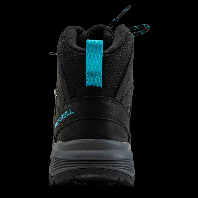 Merrell Vego Mid Leather WP Ice+ Black/Grey Svart och Grå Hot