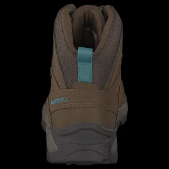 Merrell Vego Mid Leather Wtpf Dark Earth/britianny Blue Brun Best