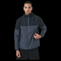 Online Endurance Verbol M Running Jacket W/hood India Ink Svart