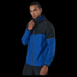 Endurance Verbol M Running Jacket W/hood Deep Ocean Blå Online