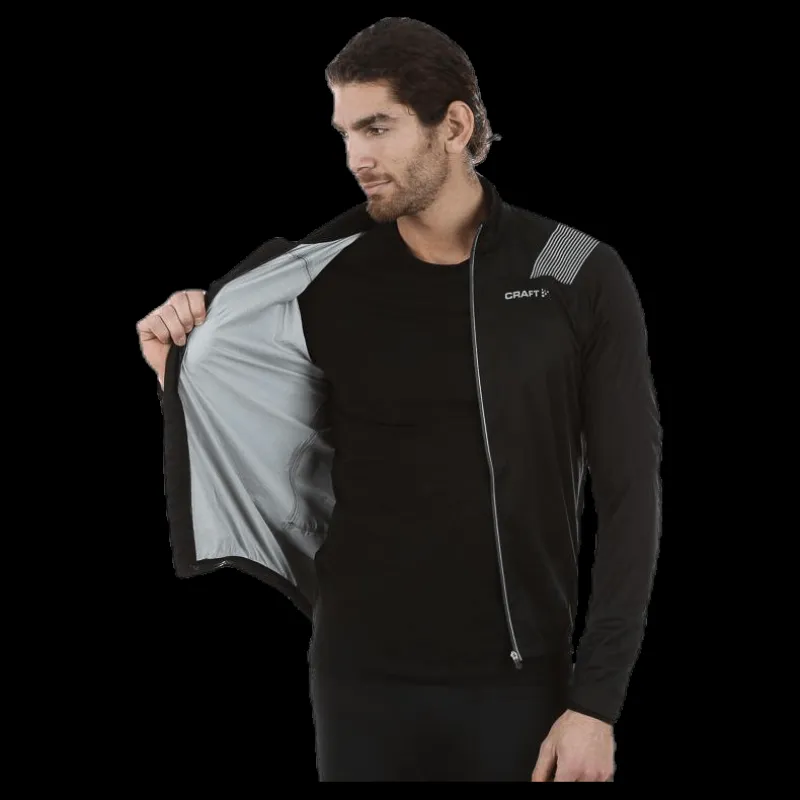 Hot Craft Verve Rain Jacket Black Svart