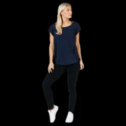 Sale Only Vic S/S Solid Top Blue Blå