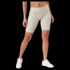 Only Vicky Rib Seamless Shorts Grey Vit Sale