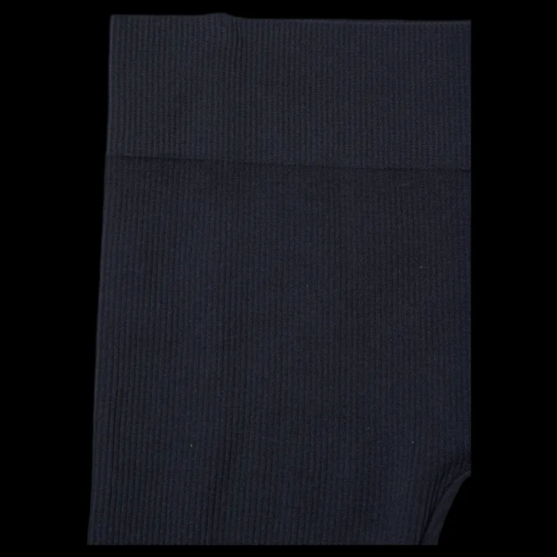Only Vicky Rib Seamless Shorts Black Svart Hot