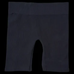 Only Vicky Rib Seamless Shorts Black Svart Hot