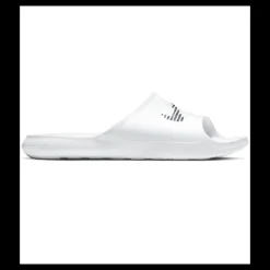 Nike Victori One Men's Shower Slides WHITE/BLACK-WHITE Vit Discount