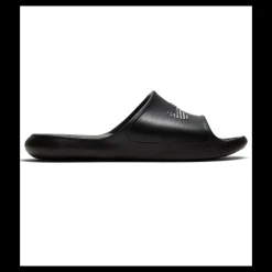 Discount Nike Victori One Women's Shower Slides BLACK/WHITE-BLACK Svart