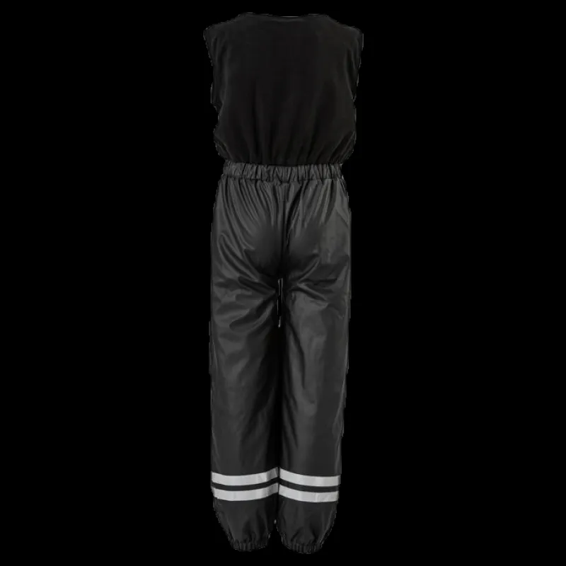 Outlet Lindberg Vik Fleece Lined Rain Pants Black Svart