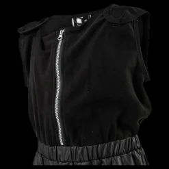 Outlet Lindberg Vik Fleece Lined Rain Pants Black Svart