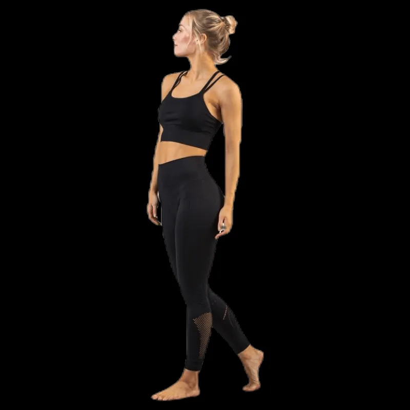 Outlet BLACC Vinyasa Seamless Legging Black Svart