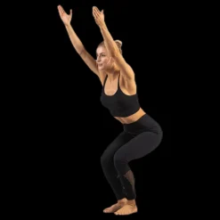 Outlet BLACC Vinyasa Seamless Legging Black Svart