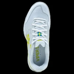 Clearance Salming Viper 5 White/Green Vit och Grön