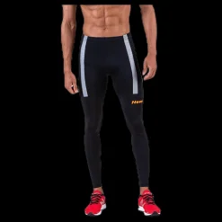 Discount Newline Visio Tights Orange/Black Orange och Svart