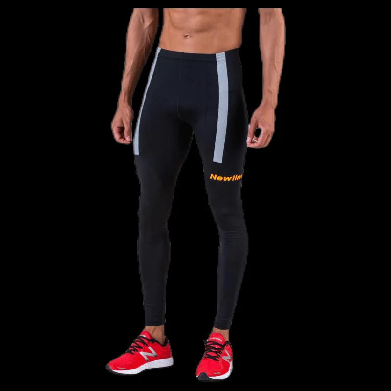 Discount Newline Visio Tights Orange/Black Orange och Svart