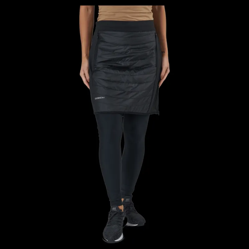 Dobsom Vivid Skirt Black Grå Outlet