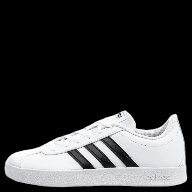 adidas VL Court 2.0 Shoes Cloud White / Core Black / Cloud White Vit Clearance