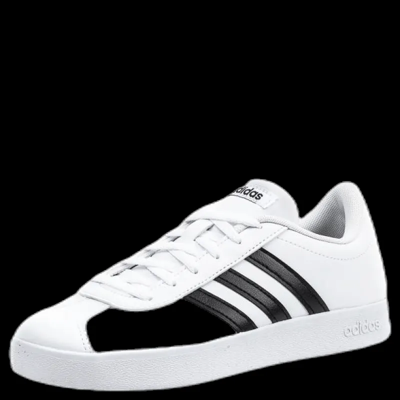 adidas VL Court 2.0 Shoes Cloud White / Core Black / Cloud White Vit Clearance