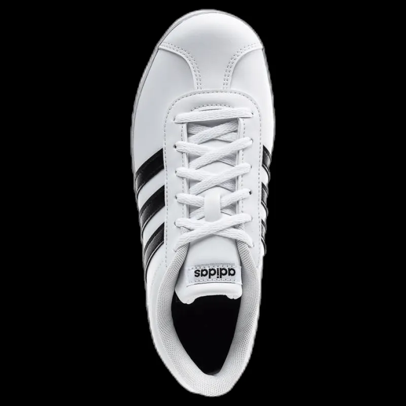 adidas VL Court 2.0 Shoes Cloud White / Core Black / Cloud White Vit Clearance
