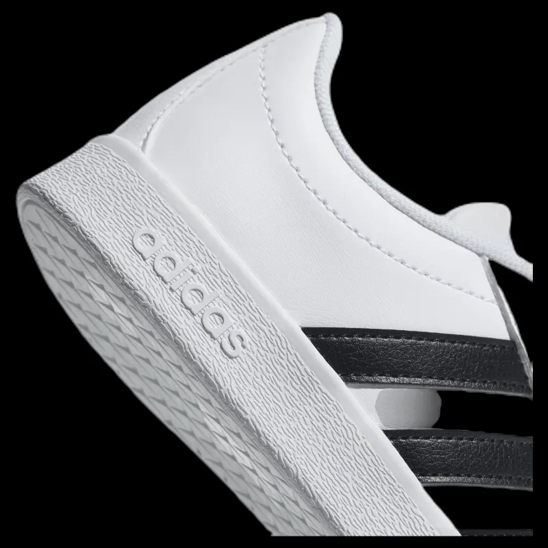 adidas VL Court 2.0 Shoes Cloud White / Core Black / Cloud White Vit Clearance