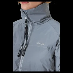 Best Svea Volume Puffer Jacket Silver Reflex