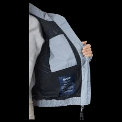 Best Svea Volume Puffer Jacket Silver Reflex