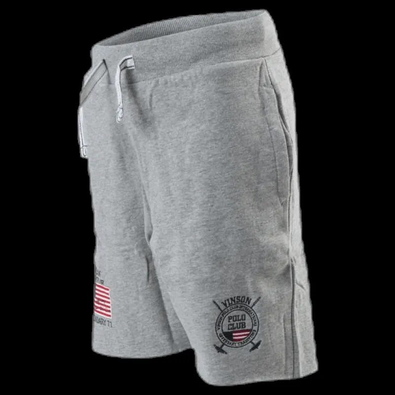 Discount Vinson Polo Club VPC Sweatshorts Gino Junior Grey Grå